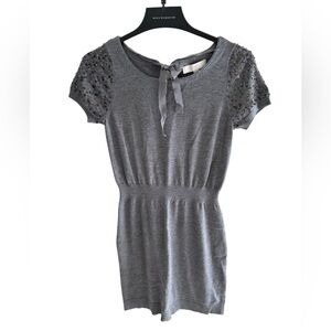 LOFT Charcoal Knit Top